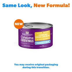 Stella & Chewy's Purrfect Pate Chicken & Chicken Liver Flavored Pate Wet Cat Food, 5.2-oz can, case of 24 slide 2 of 9