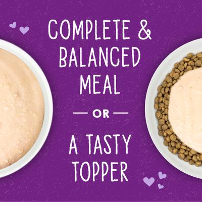 Show full view: Stella & Chewy's Purrfect Pate Chicken & Chicken Liver Flavored Pate Wet Cat Food, 5.2-oz can, case of 24 slide 8 of 11