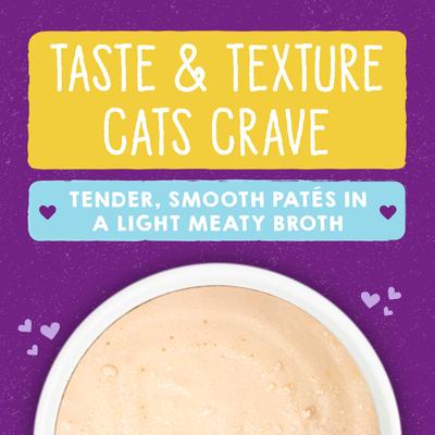 Show full view: Stella & Chewy's Purrfect Pate Chicken & Chicken Liver Flavored Pate Wet Cat Food, 5.2-oz can, case of 24 slide 4 of 11