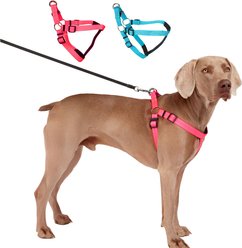 Blazin No Pull Nylon Vest Adjustable Reflective Step-In Dog Harness, Hot Pink, Medium: 17.75 to 23.25-in chest
