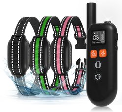 PetJoy IPX7 Waterproof Rechargeable Remote Dog Training Collar, 3 count slide 1 of 9