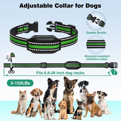 Show full view: PetJoy IPX7 Waterproof Rechargeable Remote Dog Training Collar, 3 count slide 5 of 10