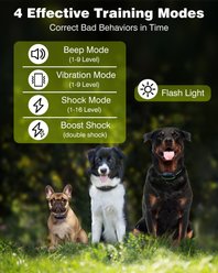 PetJoy IPX7 Waterproof Rechargeable Remote Dog Training Collar, 3 count slide 2 of 9