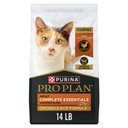 Purina Pro Plan Adult Shredded Blend Chicken & Rice Formula Dry Cat Food, 14-lb bag