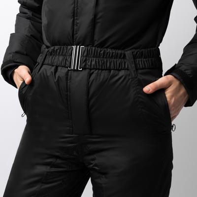 Show full view: Horze Annica Womens Waterproof Padded Riding Full Grip Overall, Caviar Black, 4 slide 9 of 9