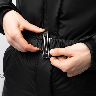 Show full view: Horze Annica Womens Waterproof Padded Riding Full Grip Overall, Caviar Black, 4 slide 8 of 9