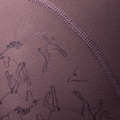 Horze Dea Kids Winter Thermo Full Seat Tights, Flint Purple, Large/X-Large slide 2 of 3