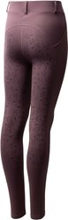 Horze Dea Kids Winter Thermo Full Seat Tights, Flint Purple, Large/X-Large