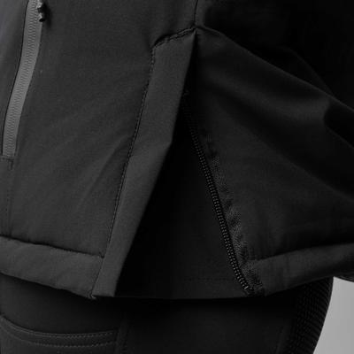 Show full view: Horze Camila Womens Waterproof Softshell Jacket, Black, 4 slide 8 of 9