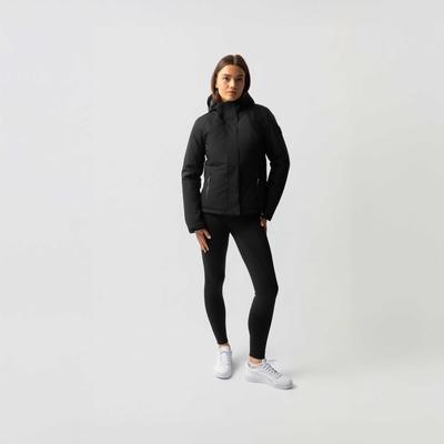 Show full view: Horze Camila Womens Waterproof Softshell Jacket, Black, 4 slide 4 of 9