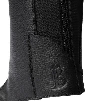 Show full view: B Vertigo Chantilly Leather Half Chaps, Black Beauty, X-Large slide 4 of 4