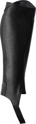B Vertigo Chantilly Leather Half Chaps, Black Beauty, X-Large