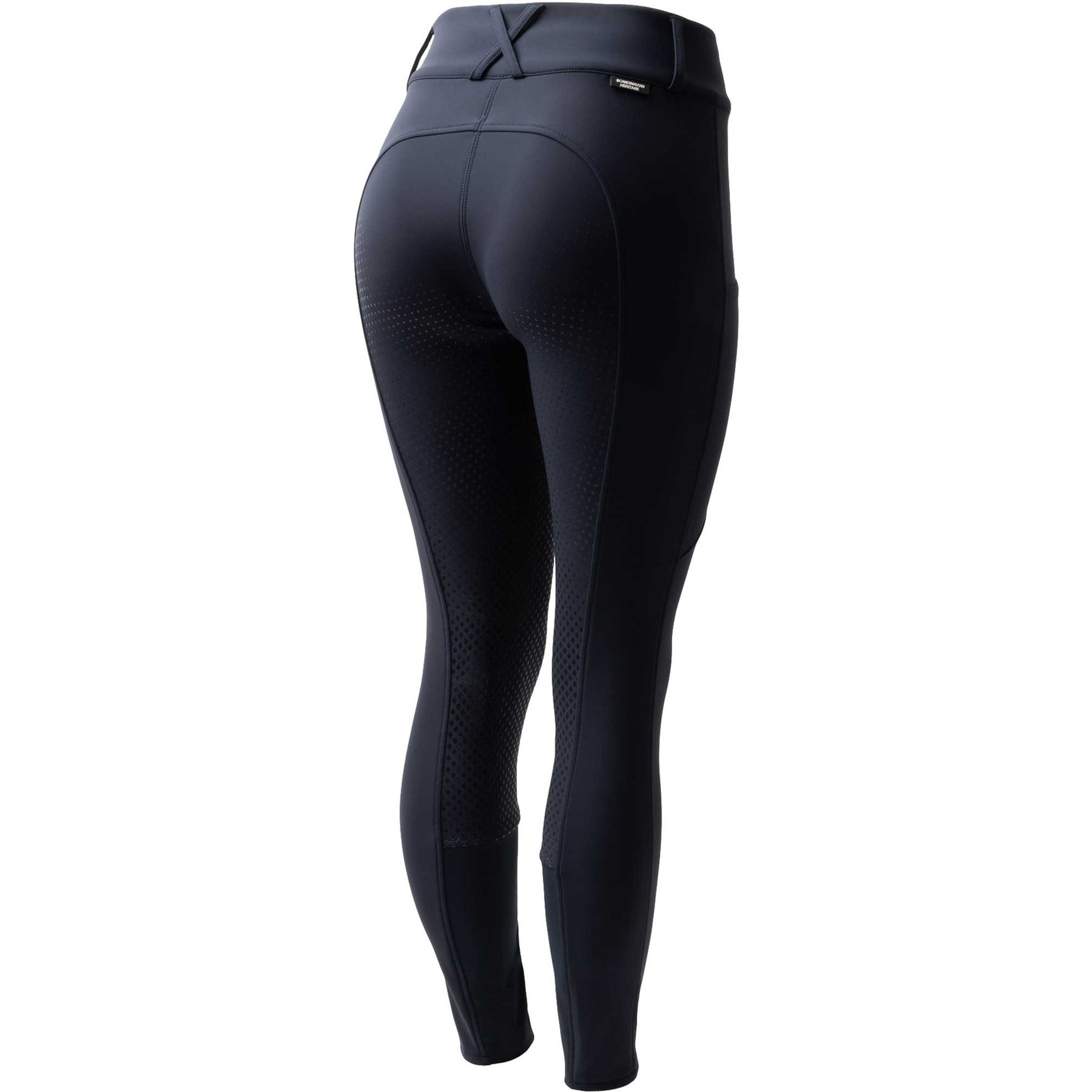 Horze Grand Prix III Womens Thermo Full Seat Breeches, Blueberry, 32