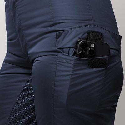 Show full view: Horze Annica Womens Waterproof Padded Breeches, Blueberry, 22 slide 8 of 9