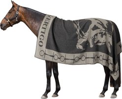 B Vertigo Fusion Throw Blanket, Black Beauty