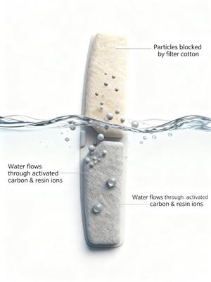 Show full view: Pokpet Dog Water Fountain Replacement Filter, 6 count slide 2 of 5