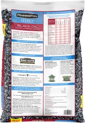 Pennington Select Black Oil Sunflower Seed Wild Bird Food, 20-lb bag slide 2 of 8