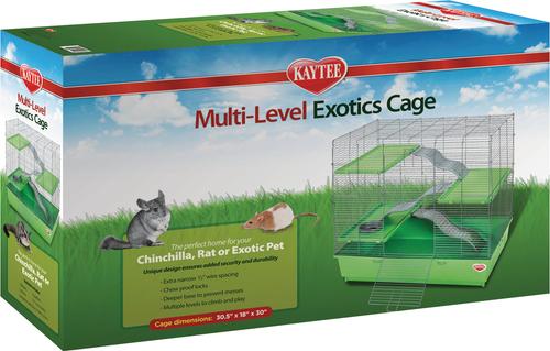 Mcage 54" Large 4-Level Chew-Proof Metal Cage – For Ferrets, Rats, Rabbits, Chinchillas, Sugar Gliders
