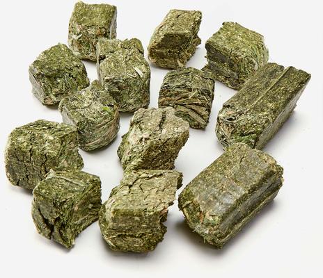 Show full view: Kaytee Natural Timothy Blend Cubes Small Animal Treats, 1-lb bag slide 2 of 11