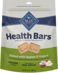 Blue Buffalo Health Bars Baked with Apples & Yogurt Dog Treats, 2-lb bag