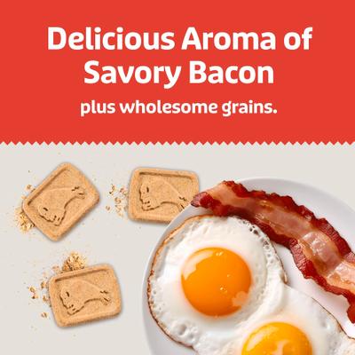 Show full view: Blue Buffalo Health Bars Baked with Bacon, Egg & Cheese Dog Treats, 3.5-lb box slide 4 of 12