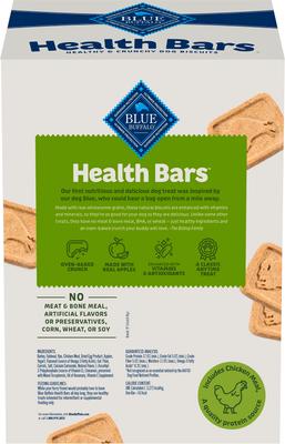 Show full view: Blue Buffalo Health Bars Baked with Apples & Yogurt Dog Treats, 3.5-lb box slide 3 of 12