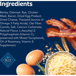 Blue Buffalo Health Bars Baked with Bacon, Egg & Cheese Dog Treats, 16-oz bag