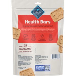 Blue Buffalo Health Bars Baked with Bacon, Egg & Cheese Dog Treats, 16-oz bag