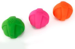 Hartz Dura Play Ball Squeaky Latex Dog Toy, Color Varies, 3 count, Large slide 1 of 9