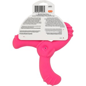 Hartz Dura Play Boomerang Bacon Scented Squeaky Latex Dog Toy, Color Varies, 1 count