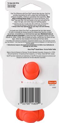 Show full view: Hartz Dura Play Bone Squeaky Latex Dog Toy, Color Varies, Small slide 10 of 13