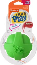 Hartz Dura Play Ball Squeaky Latex Dog Toy, Color Varies, Large