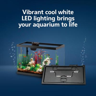 Show full view: Aqueon Smart Clean Filtration LED Fish Aquarium Starter Kit, 20-gal slide 4 of 11