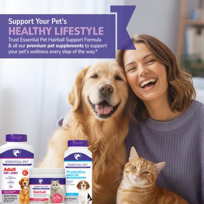 Show full view: 21st Century Essential Pet Hairball Support Soft Chews Supplement for Cats, 100 count slide 8 of 11