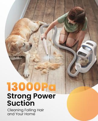 Show full view: OneIsAll BM3 13000Pa Powerful 3 Suction Levels Dog Grooming Kit slide 10 of 12