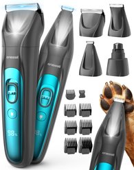 OneIsAll Rechargeable Cordless Electric Trimmer FC10 Silent Dog Grooming Clippers