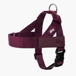 Dog Friendly Co. Adjustable Neck & Chest Chafe Resistant Dog Harness, Premium Burgundy, X-Large