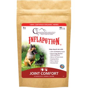 Glacier Peak Holistics Inflapotion Powder Joint Supplement for Dogs, 3-oz
