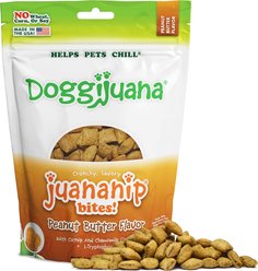 Doggijuana Peanut Butter Flavored Crunchy Dog Treats, 6-oz bag