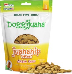 Doggijuana Chicken Flavored Crunchy Dog Treats, 6-oz bag