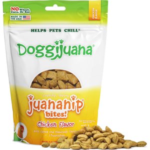 Doggijuana Chicken Flavored Crunchy Dog Treats, 6-oz bag