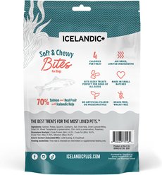 Icelandic+ Salmon & Cranberry Bites Soft & Chewy Dog Treats, 2.8-oz bag slide 2 of 7