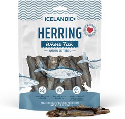 Icelandic+ Herring Whole Fish Dehydrated Cat Treats, 1-oz bag