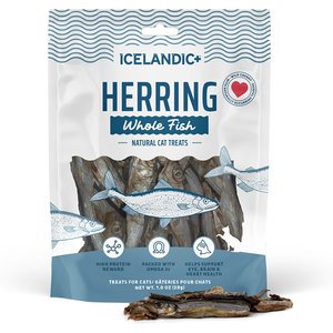 Icelandic+ Herring Whole Fish Dehydrated Cat Treats, 1-oz bag