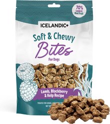 Icelandic+ Lamb & Blackberry Bites Soft & Chewy Dog Treats, 2.8-oz bag