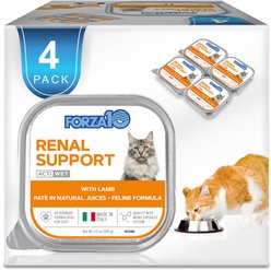 Forza10 Actiwet Renal Support Canned Wet Cat Food, 3.5-oz, case of 4