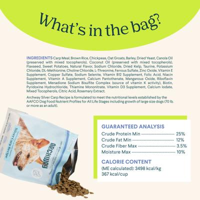Show full view: Archway Limited Ingredient Diet Sustainable Fish Dry Dog Food, 4-lb bag slide 6 of 11