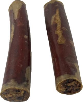 Show full view: Advance Pet Product 6-in Water Buffalo Pizzle Stuffed Esophagus Natural Dog Chew Treats, 3 count slide 3 of 3