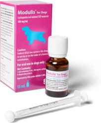 Modulis for Dogs (cyclosporine oral solution) USP MODIFIED 100mg/mL 15mL slide 1 of 6