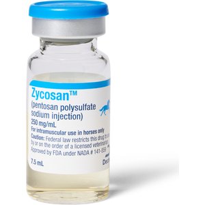 Zycosan Injection for Horses, 250-mg/mL, 7.5 mL, 1 vial